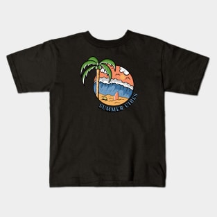 summer vibes Kids T-Shirt